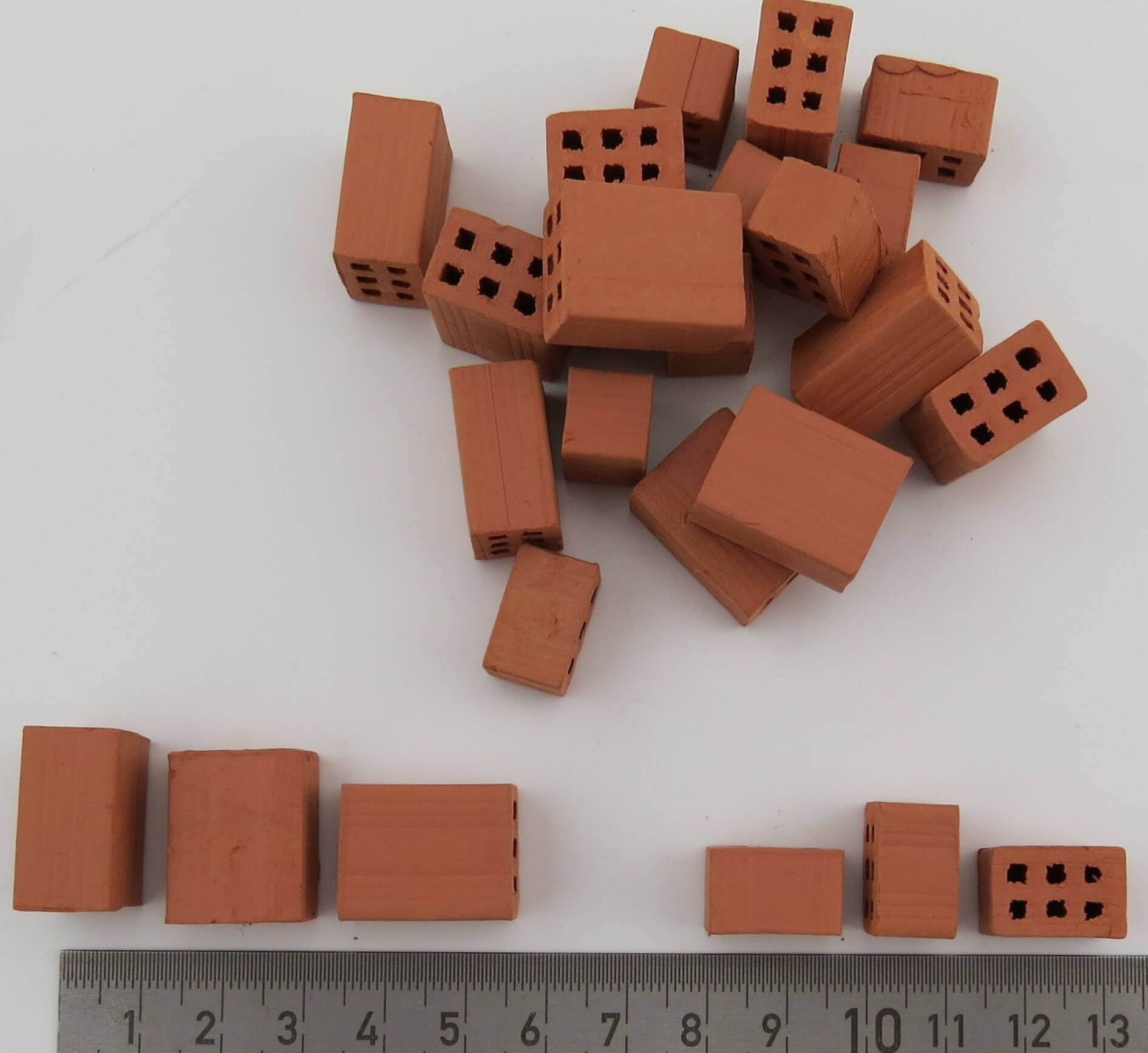 Brick (hollow bricks), bag 25 -pieces, 10x15 and 20x10mm | Brick ...